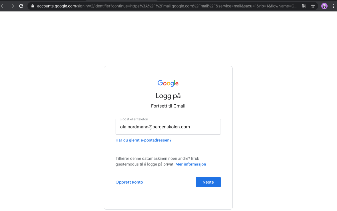 google mail